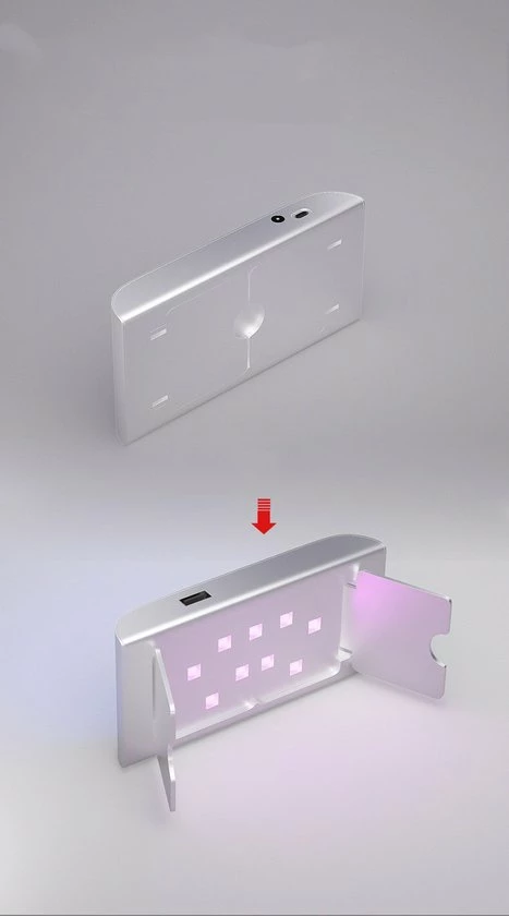 CACCIO? NAILS 2 In 1 Nagelfrees UV/LED Lamp-Silver Oplaadbare/Draadloze Nagelfrees- Nagelfrees - Manicure/pedicure Voeten En Handen-Acrylnagels-Gelnagels-UV/LED Lamp/Nail Drill Machine - 35000 RPM - Inclusief 6 Bitjes - Hoge Kwaliteit - Nagelstudio - Professioneel 4 CACCIO? NAILS 2 In 1 Nagelfrees UV/LED Lamp-Silver Oplaadbare/Draadloze Nagelfrees- Nagelfrees - Manicure/pedicure Voeten En Handen-Acrylnagels-Gelnagels-UV/LED Lamp/Nail Drill Machine - 35000 RPM - Inclusief 6 Bitjes - Hoge Kwaliteit - Nagelstudio - Professioneel - Image 2