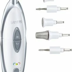 Sanitas SMA35 - Manicure- En Pedicureset Inclusief Opbergtas - Wit/Zilver -Lanaform Shop 486x840