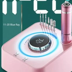 CACCIO? NAILS 2022 Wit Pro Master Nagelfrees - 40.000 RPM - Licht Gewicht Technologie - Inclusief 6 Bitjes Doosje - 36 Schuurrolletjes - Manicure/Pedicure Voeten En Handen - Hoge Kwaliteit - Nieuw Technologie- Professioneel -Lanaform Shop 509x840