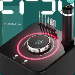 CACCIO? NAILS 2022 Wit Pro Master Nagelfrees - 40.000 RPM - Licht Gewicht Technologie - Inclusief 6 Bitjes Doosje - 36 Schuurrolletjes - Manicure/Pedicure Voeten En Handen - Hoge Kwaliteit - Nieuw Technologie- Professioneel -Lanaform Shop 512x840 1