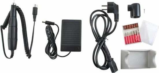 Koopcity Nagelfrees Machine Set – Echt Professioneel – Nagel Freesmachine Voor Manicure & Pedicure Motor – 65 Watt 6 Koopcity Nagelfrees Machine Set – Echt Professioneel – Nagel Freesmachine Voor Manicure & Pedicure Motor – 65 Watt - Image 4