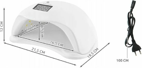 Beautylushh Nageldroger UV Lamp Met Bewegingssensor - Perfect Voor Manicure - Met 24 Dual LED Lampen 7 Beautylushh Nageldroger UV Lamp Met Bewegingssensor - Perfect Voor Manicure - Met 24 Dual LED Lampen - Image 5