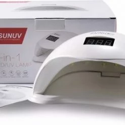 SUNUV SUN5 UV/LED Lamp Nagelsalon Gellak Gelpolish -Lanaform Shop 550x281