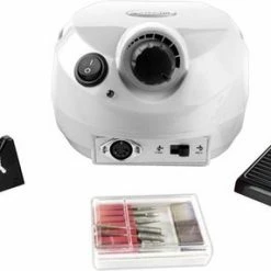 Merkloos Nagelfrees Wit/Elektrische Frees/Elektrische Vijl Set/Freesmachine Met Bitjes/Kunstnagels