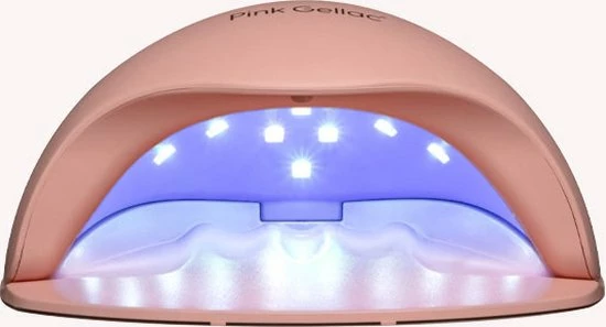 Pink Gellac | Pro LED Lamp - Nageldroger Voor Gellak - Peach - Met Timer 5 Pink Gellac | Pro LED Lamp - Nageldroger Voor Gellak - Peach - Met Timer - Image 3