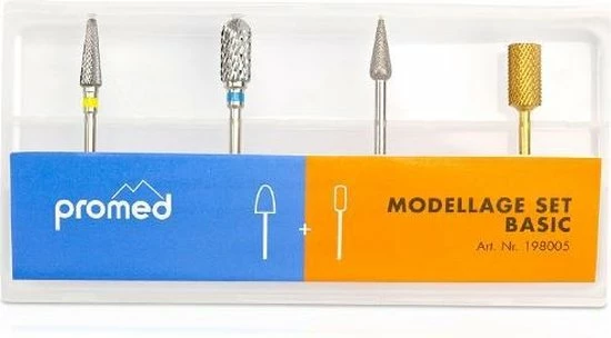 Promed Nagel Frees Set Basic, 5-delig - Nagelstyliste, Pedicure Frees Bitjes - Kunstnagels: Acrylnagels En Gelnagels Verwijderen / Affrezen. 9 Promed Nagel Frees Set Basic, 5-delig - Nagelstyliste, Pedicure Frees Bitjes - Kunstnagels: Acrylnagels En Gelnagels Verwijderen / Affrezen. - Image 7