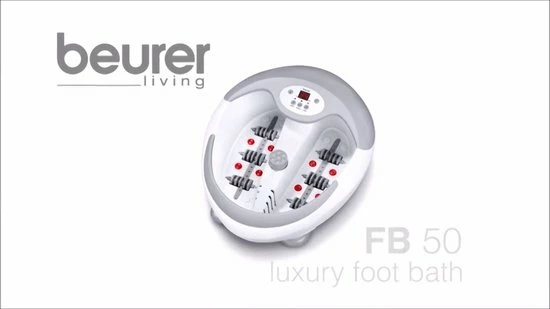 Beurer FB50 Voetenbad - XXL - 3 Pedicure Opzetstukken - Verwarming 4 Beurer FB50 Voetenbad - XXL - 3 Pedicure Opzetstukken - Verwarming - Image 2