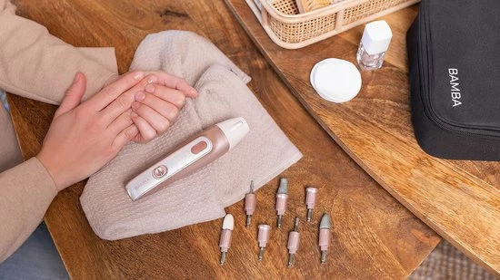 Cecotec 7in1 Nagelfrees - Professioneel Apparaat - Incl. Reistas - Manicure- En Pedicure Set - 7 Bitjes - Elektrische Nagelvijl - Handen En Voeten 4 Cecotec 7in1 Nagelfrees - Professioneel Apparaat - Incl. Reistas - Manicure- En Pedicure Set - 7 Bitjes - Elektrische Nagelvijl - Handen En Voeten - Image 2