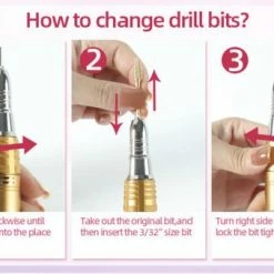 CACCIO? NAILS 2022 Premium Draadloze - Oplaadbare Nagelfrees - Gradient Green - 35000 RPM - Inclusief 4 Bitjes - 2022 Nieuw Model - Draagbaar - Professioneel -Lanaform Shop 550x339 8