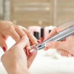 ProductPlanet Premium Draadloze Elektrische Nagelvijl Set 2022 - Nagelvijl Electrisch - Manicure En Pedicure Set - Electrische Nagelvijl - 60 Schuurrolletjes - 5 NagelFrees Bitjes - Grijs 14 ProductPlanet Premium Draadloze Elektrische Nagelvijl Set 2022 - Nagelvijl Electrisch - Manicure En Pedicure Set - Electrische Nagelvijl - 60 Schuurrolletjes - 5 NagelFrees Bitjes - Grijs -Lanaform Shop 550x340 2