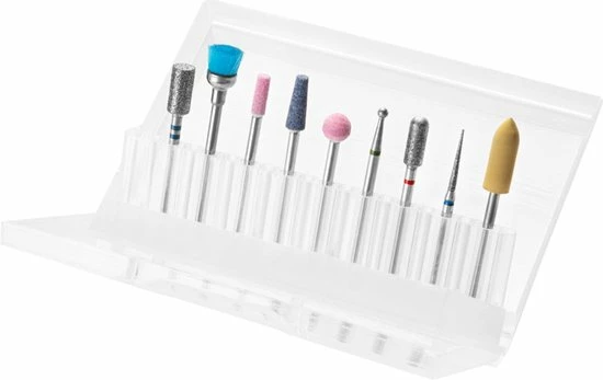 DermaSyis Opzetstukken Freesmachine 9-delige Set 5 DermaSyis Opzetstukken Freesmachine 9-delige Set - Image 3