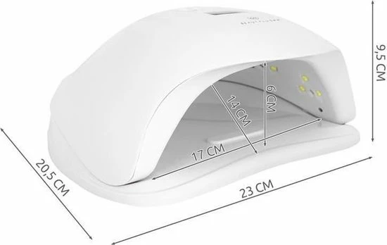 TOPCODE Cosmetics Nagellak Droger - Premium - LED UV Lamp Gel Nagels - #MCUV02 - 48W Dual LED 5 TOPCODE Cosmetics Nagellak Droger - Premium - LED UV Lamp Gel Nagels - #MCUV02 - 48W Dual LED - Image 3