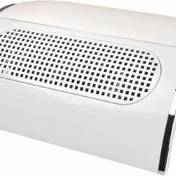 Merkloos Stofafzuiger Voor Nagels - Manicure - Met 3 Motoren - Kleur Wit - Met 2 Zakken - Professioneel