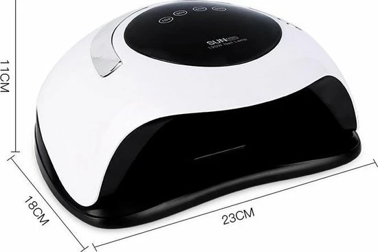 SUN UV Professionele Nagellamp-120 Watt -LED-UV -Ingebouwde Timer-Gellak-Gelnagels-Salon-Nageldroger-Krachtig-Manicure 9 SUN UV Professionele Nagellamp-120 Watt -LED-UV -Ingebouwde Timer-Gellak-Gelnagels-Salon-Nageldroger-Krachtig-Manicure - Image 7