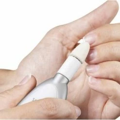 Sanitas SMA35 - Manicure- En Pedicureset Inclusief Opbergtas - Wit/Zilver -Lanaform Shop 550x382