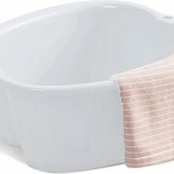 BUDDLEY? Voetenbaden Voor Voetenbad Producten Pedicure Zwembad Voetbad Geschikt Voor Voetenbadzout En Voetenbadproducten Voetbadje Als Teil Kunststof Voetenbad Ontspan Je Voeten Wit
