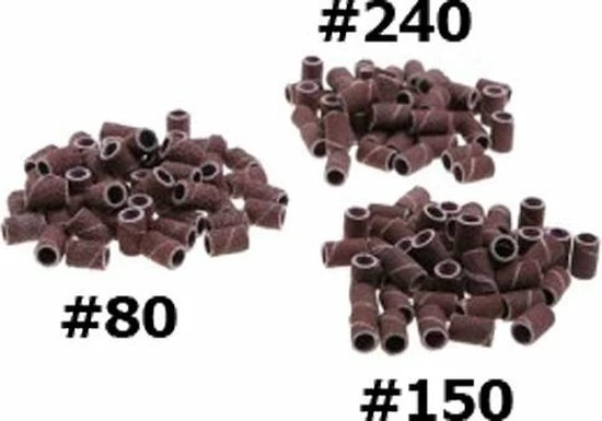 Merkloos Nagelfrees Schuurrolletjes # 240: 25 Stuks 4 Merkloos Nagelfrees Schuurrolletjes # 240: 25 Stuks - Image 2