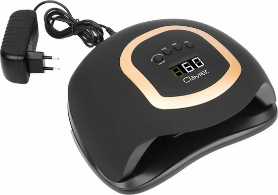 Clavier UV/LED Nagellamp 220W - Zwart Mat - Q10 8 Clavier UV/LED Nagellamp 220W - Zwart Mat - Q10 - Image 6