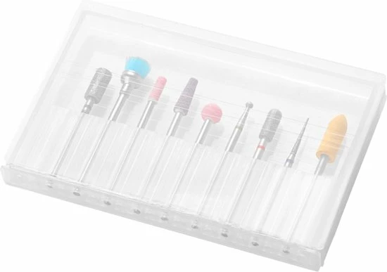 DermaSyis Opzetstukken Freesmachine 9-delige Set 3 DermaSyis Opzetstukken Freesmachine 9-delige Set