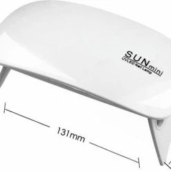 Merkloos Nail Polish UV Lamp 18W - Sun Mini 18W 6 Leds - Premium UV Nagellamp Voor Gel Nagellak -Lanaform Shop 550x395