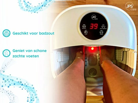 JPS Care® Voetenbad - Instelbare Warmte Tot 47°C - Inklapbaar Met Draaghendel 10 JPS Care® Voetenbad - Instelbare Warmte Tot 47°C - Inklapbaar Met Draaghendel - Image 8
