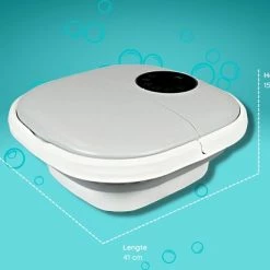 JPS Care® Voetenbad - Instelbare Warmte Tot 47°C - Inklapbaar Met Draaghendel 19 JPS Care® Voetenbad - Instelbare Warmte Tot 47°C - Inklapbaar Met Draaghendel -Lanaform Shop 550x412 38