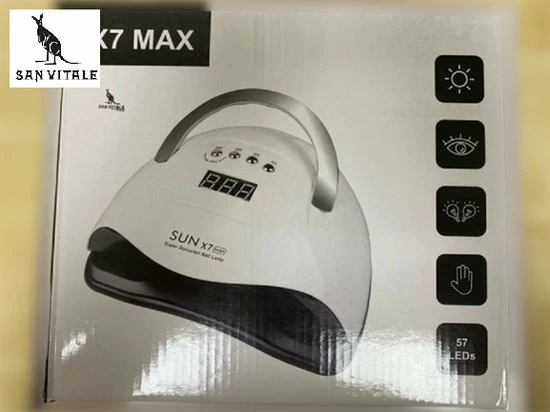 San Vitale? - Professionele UV-LED Nageldroger Lamp - Premium LED Nagellamp - Nagellak Lamp - Nagel LED Lamp - Salon Kwaliteit 150 Watt LED - Sun X7 Max - Nagellak Droger - Gellak Nagels - Smart Sensor - 59 Leds - INCLUSIEF GRATIS Base&Topcoat - Wit 10 San Vitale? - Professionele UV-LED Nageldroger Lamp - Premium LED Nagellamp - Nagellak Lamp - Nagel LED Lamp - Salon Kwaliteit 150 Watt LED - Sun X7 Max - Nagellak Droger - Gellak Nagels - Smart Sensor - 59 Leds - INCLUSIEF GRATIS Base&Topcoat - Wit - Image 8