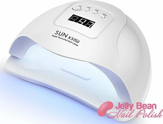 Jelly Bean Nail Polish UV Lamp 80W - Sun X5 Plus 80W 36 Leds - Proffesionele UV Nagellamp Voor Gel Nagellak 4 Jelly Bean Nail Polish UV Lamp 80W - Sun X5 Plus 80W 36 Leds - Proffesionele UV Nagellamp Voor Gel Nagellak - Image 2