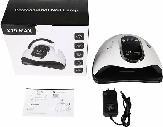 280 Watt UV LED Lamp Nagels - 66 Leds - SUN X10 MAX - Nagel UV Lamp - Black Friday - Gellak Lamp - Nagellamp - Nagellamp Led - Nagellamp Voor Gel Nagellak - Nagellamp Led Uv - Nagellamp Uv - Nagellamp Gelnagels - Cadeau - Gellak - Nageldroger 7 280 Watt UV LED Lamp Nagels - 66 Leds - SUN X10 MAX - Nagel UV Lamp - Black Friday - Gellak Lamp - Nagellamp - Nagellamp Led - Nagellamp Voor Gel Nagellak - Nagellamp Led Uv - Nagellamp Uv - Nagellamp Gelnagels - Cadeau - Gellak - Nageldroger - Image 5
