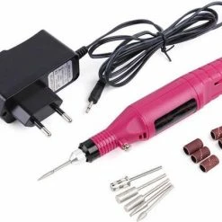 Merkloos Handheld Nagelfrees Voor Manicure & Pedicure Motor - Nagel Frees Elektrische Vijl Set - Freesmachine Met Bitjes -Lanaform Shop 550x429 1