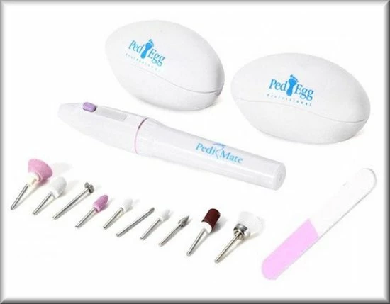 Merkloos Manicure Pedicure Set Rasp Freesmachine 10 Merkloos Manicure Pedicure Set Rasp Freesmachine - Image 8