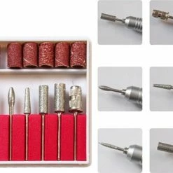 Nagelfrees Pro Nagelfrees Elektrisch - Nagelfrees Bitjes - 12W - Manicure Set Elektrisch -Lanaform Shop 550x441 14