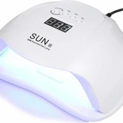 Sun 5 54 Watt UV LED Lamp Nagels - Wit - 48W CCFL - Voor Gelpolish En Gel 36 Led-lampjes