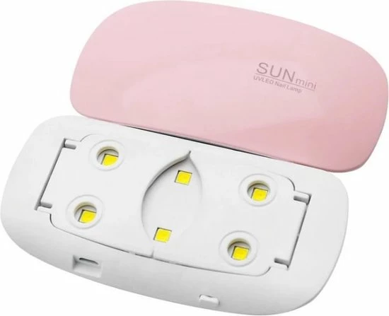 Nagellak Droger SunMini - Professioneel & Compact - LED Verlichting 6W - Gellak - Nagel Lamp - Nagelverzorging - USB Oplader - Nagellak Droger - Nagellak Lamp - Roze 7 Nagellak Droger SunMini - Professioneel & Compact - LED Verlichting 6W - Gellak - Nagel Lamp - Nagelverzorging - USB Oplader - Nagellak Droger - Nagellak Lamp - Roze - Image 5