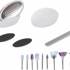 Elektrische Nagelvijl - Nagelfrees - Manicure & Pedicure Set - Polijst - Schuur Pads - Voetrasp - Set Van 18 - Rheme 7 Elektrische Nagelvijl - Nagelfrees - Manicure & Pedicure Set - Polijst - Schuur Pads - Voetrasp - Set Van 18 - Rheme -Lanaform Shop 550x450 2
