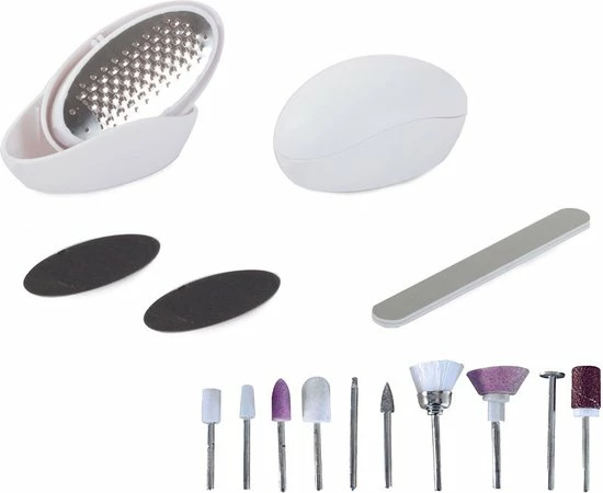 Elektrische Nagelvijl - Nagelfrees - Manicure & Pedicure Set - Polijst - Schuur Pads - Voetrasp - Set Van 18 - Rheme 4 Elektrische Nagelvijl - Nagelfrees - Manicure & Pedicure Set - Polijst - Schuur Pads - Voetrasp - Set Van 18 - Rheme - Image 2