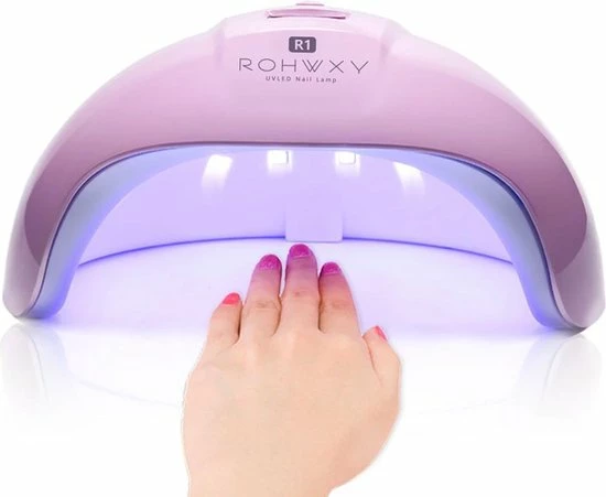 WiseGoods - Nagel UV Lamp Gelnagels - LED Lamp - Gellak - Nagellak Droger - Nagellak - 36W - Roze 5 WiseGoods - Nagel UV Lamp Gelnagels - LED Lamp - Gellak - Nagellak Droger - Nagellak - 36W - Roze - Image 3