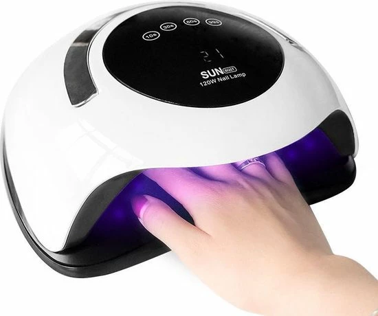 SUN UV Professionele Nagellamp-120 Watt -LED-UV -Ingebouwde Timer-Gellak-Gelnagels-Salon-Nageldroger-Krachtig-Manicure 3 SUN UV Professionele Nagellamp-120 Watt -LED-UV -Ingebouwde Timer-Gellak-Gelnagels-Salon-Nageldroger-Krachtig-Manicure