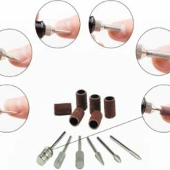 Temz Elektrische Nagelvijl - Nagelvijl Met Freesjes En Schuurrolletjes - Nagelfrees - Nagelvijlen - Pedicure - Acryl-, Gel- En Natuurlijke Nagels - Pedicureset Electrisch - Professionele Manicure En Pedicure Set - Pedicure Apparaat - Nagel Apparaat 10 Temz Elektrische Nagelvijl - Nagelvijl Met Freesjes En Schuurrolletjes - Nagelfrees - Nagelvijlen - Pedicure - Acryl-, Gel- En Natuurlijke Nagels - Pedicureset Electrisch - Professionele Manicure En Pedicure Set - Pedicure Apparaat - Nagel Apparaat -Lanaform Shop 550x460 5