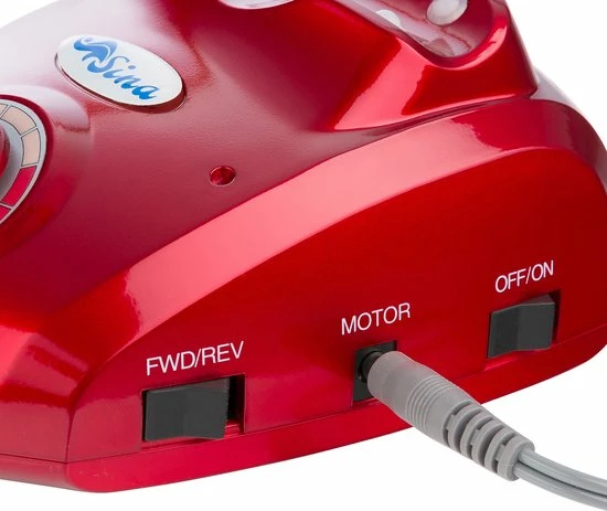 SINA Professionele Freesmachine Manicure Pedicure Nagelfrees Nagels Design Rood 7 SINA Professionele Freesmachine Manicure Pedicure Nagelfrees Nagels Design Rood - Image 5