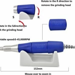 InHarmony - Professionele Nagelvijl Machine Set - Manicure - Pedicure - Tool Machine - Nagelfrees Machine - Nieuw Collectie -Lanaform Shop 550x471 10
