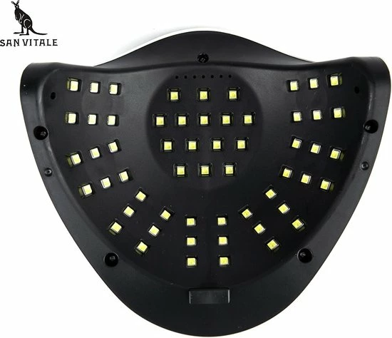 San Vitale? - Professionele UV-LED Nageldroger Lamp - Premium LED Nagellamp - Nagellak Lamp - Nagel LED Lamp - Salon Kwaliteit 150 Watt LED - Sun X7 Max - Nagellak Droger - Gellak Nagels - Smart Sensor - 59 Leds - INCLUSIEF GRATIS Base&Topcoat - Wit 8 San Vitale? - Professionele UV-LED Nageldroger Lamp - Premium LED Nagellamp - Nagellak Lamp - Nagel LED Lamp - Salon Kwaliteit 150 Watt LED - Sun X7 Max - Nagellak Droger - Gellak Nagels - Smart Sensor - 59 Leds - INCLUSIEF GRATIS Base&Topcoat - Wit - Image 6