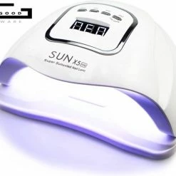 SUN UV Sun X5 Max Nagellamp UV Lamp 80 Watt 45 Leds - WIT - Nageldroger