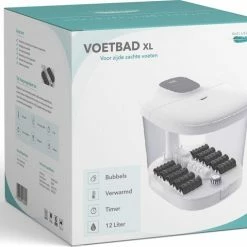Soft & Silky - Elektrisch Massage Voetenbad - Bubbels - Verwarmd - Infrarood - 12L - Voetmassage - Voetbad - Voetroller - Voetenbad Met Massage - Eeltverwijderaar -Lanaform Shop 550x479 3