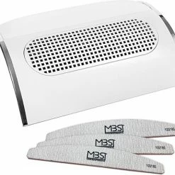 MEGA BEAUTY SHOP® Mega Beauty Shop™ - Stofafzuiger Voor Manicure - 3 Motoren - Wit