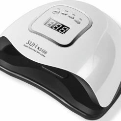 Merkloos 80 Watt UV LED Lamp Nagels - SUN X5 MAX - 45LED - Nagel - UV- LED Lamp - Wit - Nagellamp - Nail Dryer - Nagels - Salon - Lamp - -Lanaform Shop 550x481