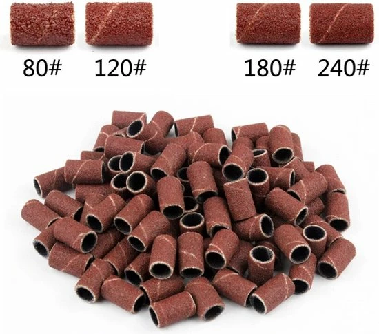 Levay Nagelfrees Schuurrolletjes ?100 Stuks Mix ? Granulatie 80,120,180,240 7 Levay Nagelfrees Schuurrolletjes ?100 Stuks Mix ? Granulatie 80,120,180,240 - Image 5