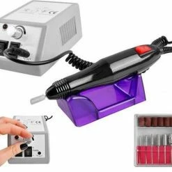 Beauty By MEDICU ? Professioneel Manicure Set- Pedicureset Met 6 Diamantslijpers Samen Met 6 Doppen. -Lanaform Shop 550x488 3