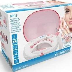 Grundig Manicure- En Pedicureset - 7 Accessoires - Draadloos - Ingebouwde Droogfunctie -Lanaform Shop 550x490 7