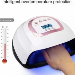 CACCIO® NAILS 2022 Nageldroger - 220W/57 LEDs - Paars/wit Kleur -SUNT5 MAX - Nail Dryer - Nagelstudio - Professioneel Gebruik - Gelnagels - UV Nagellamp - LED Nagellamp - Top Coat Nageldroger - Acrylnagels - Tafellamp - Uv/led Nageldroger - Nagels - Origineel 16 CACCIO® NAILS 2022 Nageldroger - 220W/57 LEDs - Paars/wit Kleur -SUNT5 MAX - Nail Dryer - Nagelstudio - Professioneel Gebruik - Gelnagels - UV Nagellamp - LED Nagellamp - Top Coat Nageldroger - Acrylnagels - Tafellamp - Uv/led Nageldroger - Nagels - Origineel -Lanaform Shop 550x493 6